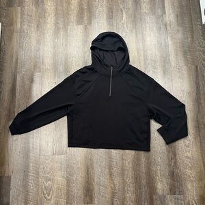 Avia Black Full-Zip Hooded Sweatshirt